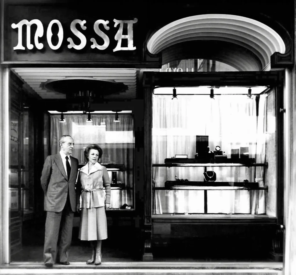 Mossa Gioiellieri, fondazione negozio nel 1850