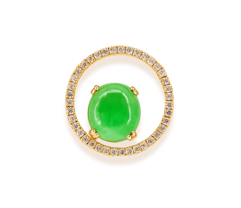 Mossa Gioiellieri, pendente di giada